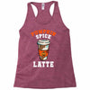 pumpkin spice latte Racerback Tank