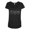 eat,sleep,game Maternity Scoop Neck T-shirt