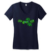 the epic begins Women's V-Neck T-Shirt