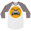delorean 3/4 Sleeve Shirt