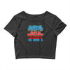 push me around grandpa Crop Top