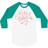 happy valentines day 3/4 Sleeve Shirt