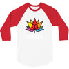 Canada Leaf LGBT 3/4 Sleeve Shirt
