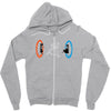 forever late Zipper Hoodie