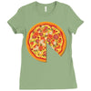 pizza dad Ladies Fitted T-Shirt
