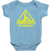 vorsicht zuchtbulle funny Baby Onesie