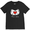 mickey et l'amour en V-Neck Tee