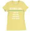 October Girl Ladies Fitted T-Shirt