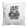 limited edition1 Throw Pillow