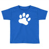 paw sticker vinyl decal Toddler T-shirt