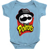 little grey chips Baby Onesie