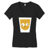 crazy Women's V-Neck T-Shirt