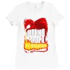burn the patriarchy Ladies Fitted T-Shirt