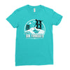 greetings from san fransokyo Ladies Fitted T-Shirt