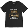 march  girl is a perfect combination of princess and warrior V-Neck Tee