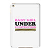Baby Girl Under Construction iPad Mini 4