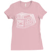 crate of records Ladies Fitted T-Shirt