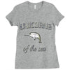 narwhal Ladies Fitted T-Shirt