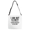 i'm not clumsy Adjustable Strap Totes