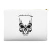 stupid skull Accessory Pouches