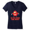 do you know the way Women's V-Neck T-Shirt