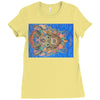 Bali barong Ladies Fitted T-Shirt