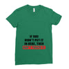 If You Didn't Put it in Here Then Don't Touch it Ladies Fitted T-Shirt