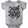 happy fathers day Baby Bodysuit