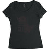 tea rex Women's Triblend Scoop T-shirt