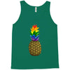 rainbow pineaplle Tank Top
