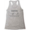 running motivation Racerback Tank