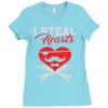i steal heart valentin day Ladies Fitted T-Shirt