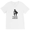 product square V-Neck Tee