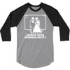 pixel wedding under new management 3/4 Sleeve Shirt