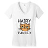 funny cat Women's V-Neck T-Shirt