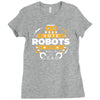 vote robots Ladies Fitted T-Shirt