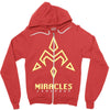miracles Zipper Hoodie