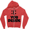 you deside Zipper Hoodie