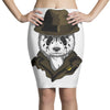 panda rorschach Pencil Skirts