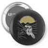 mountain biker Pin-back button