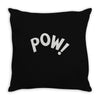 pow as worn Throw Pillow
