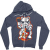 maneki trooper Zipper Hoodie