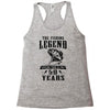 The Fishing Legend Reeling Them In For 50 Years Racerback Tank