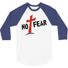 no fear 3/4 Sleeve Shirt