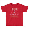 santa libra christmas ugly t shirts Toddler T-shirt
