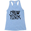 new york 2 Racerback Tank