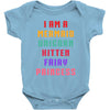 i am a mermaid unicorn kitten fairy princess Baby Bodysuit