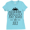 queens are born in july (2) Ladies Fitted T-Shirt