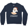 santa is coming Crewneck Sweatshirt