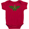 liver cancer wonder woman Baby Bodysuit